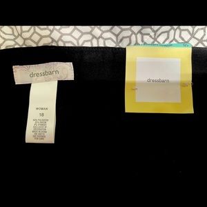 Black Dress Slacks with pockets Dressbarn